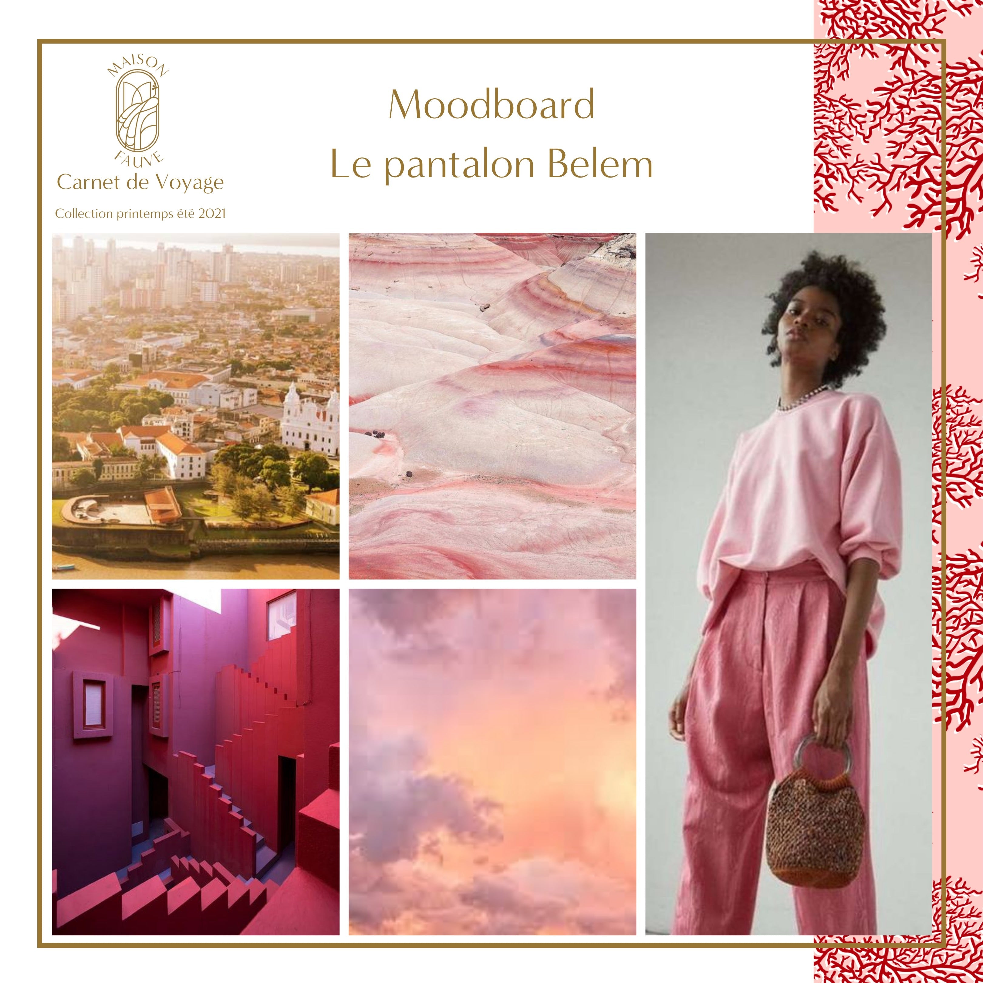 Nouvelle Collection - Carnet de Voyage - les tableaux d'inspirations! - Maison Fauve
