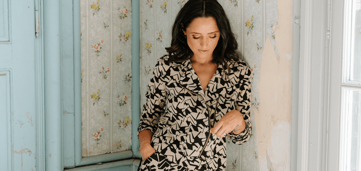 Tuto couture : Je couds la version simplifiée du perfecto Misfit - Maison Fauve
