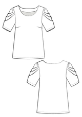 Doll Blouse Sewing Pattern - Paper Pattern