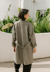 Marcello coat sewing pattern - Clutch pattern