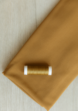COUPON 120 CM - Tissu gabardine de coton - Cumin