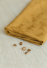 Wink Glossy Mother-of-pearl Sew-on Button 10mm - Various colours