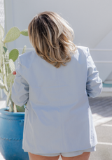 Patron couture blazer Mimosa / PDF (A4, A3, A0, US Letter) - Cadres, Calques par Taille, Vidéoprojection