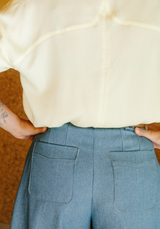 Andrea pants sewing pattern - Pocket pattern