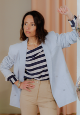 Patron couture blazer Mimosa / PDF (A4, A3, A0, US Letter) - Cadres, Calques par Taille, Vidéoprojection