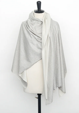 Lightweight grey jersey sweatshirt fabric - Felpa