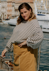 Patron couture sweat Granite / PDF (A4, A3, A0, US Letter) – Tailles 34 à 56 – Cadres, Calques par Taille, Vidéoprojection