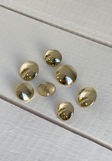 Talisman gold button 15 and 18 mm