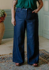 Tissu jean Sergio poids moyen - Plusieurs coloris