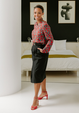 Patron couture jupe Silvana - Patron pochette