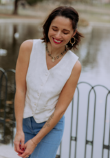 Free PDF Pattern Pompom Suit Vest / PDF (A4, A3, A0, US Letter) - Frames, Layers by Size, Video Projection