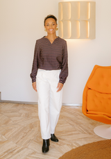 Denim blanc cassé écru – 100% coton