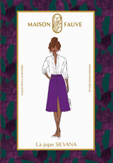 Patron couture jupe Silvana - Patron pochette