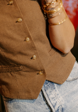 Free PDF Pattern Pompom Suit Vest / PDF (A4, A3, A0, US Letter) - Frames, Layers by Size, Video Projection