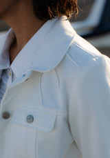 Denim blanc cassé écru – 100% coton