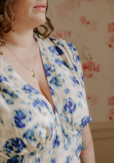 Tissu popeline de viscose imprimée Abstract Rose - Plusieurs coloris