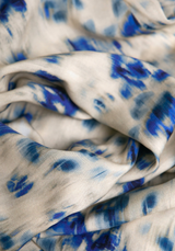 Tissu popeline de viscose imprimée Abstract Rose - Plusieurs coloris