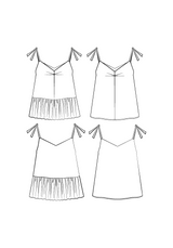 Belle Épine top sewing pattern - Pouch pattern