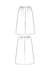 Patron couture jupe Silvana - Patron pochette