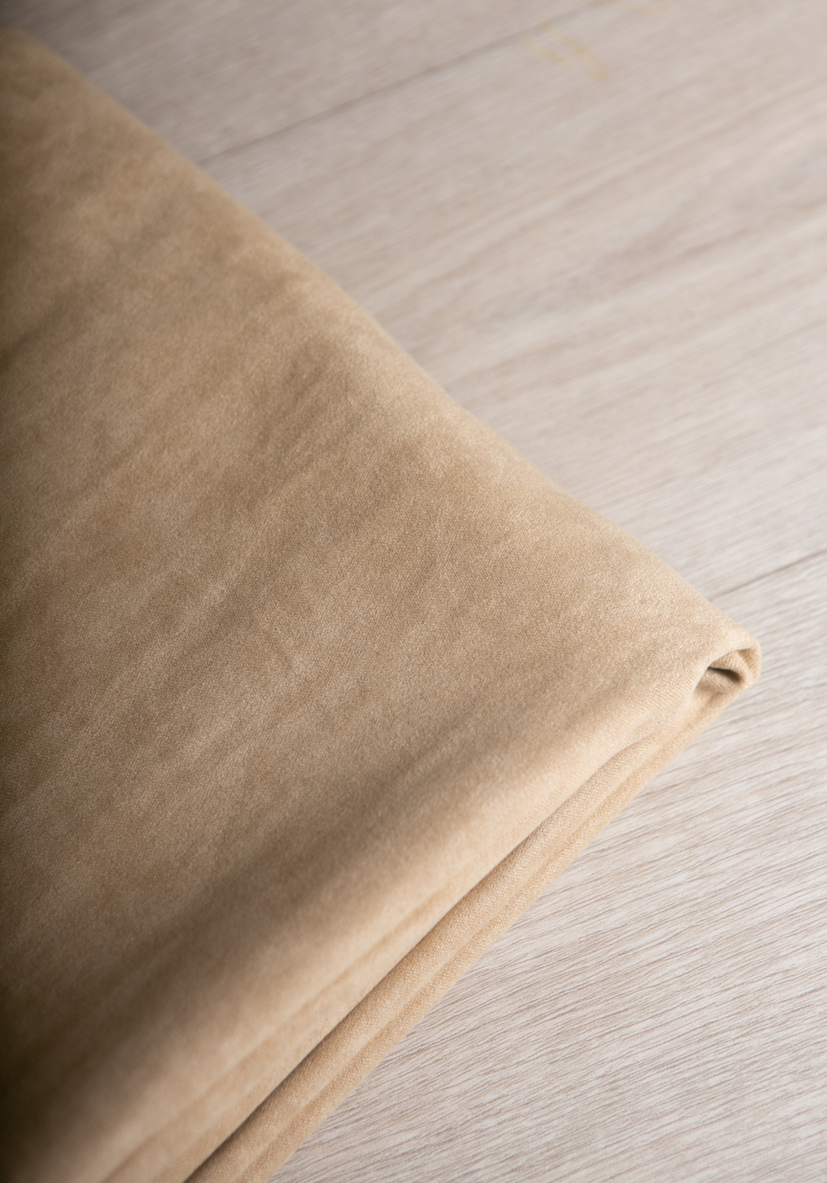 Beige, brown or moss green faux suede by the meter - Suede-look fabric
