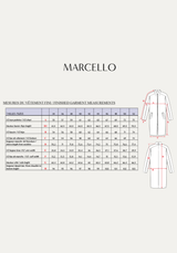Marcello coat sewing pattern - Clutch pattern
