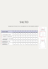 Patron couture top Salto / PDF (A4, A3, A0, US Letter) - Cadres, Calques par Taille, Vidéoprojection