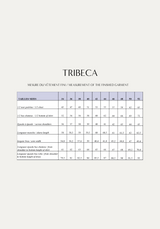 Patron PDF gratuit blouse Tribeca / PDF (A4, A3, A0, US Letter) - Cadres, Calques par Taille, Vidéoprojection