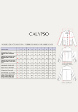 Calypso coat sewing pattern / Pouch pattern