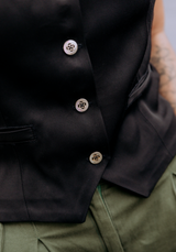 Free PDF Pattern Pompom Suit Vest / PDF (A4, A3, A0, US Letter) - Frames, Layers by Size, Video Projection