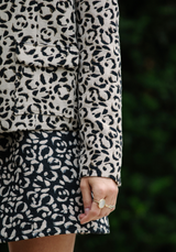 Ocello jacquard fabric