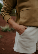 Tissu sweat French Terry - Coloris Encre ou Cumin