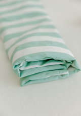 Tissu voile poly viscose à rayures Berlingot - Plusieurs couleurs