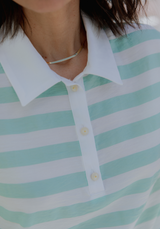 Tissu voile poly viscose à rayures Berlingot - Plusieurs couleurs