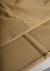 Tissu sweat French Terry - Coloris Encre ou Cumin