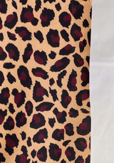 Tissu popeline de viscose Léo Spicy - par 10 cm