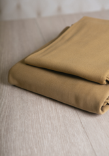 Tissu sweat French Terry - Coloris Encre ou Cumin