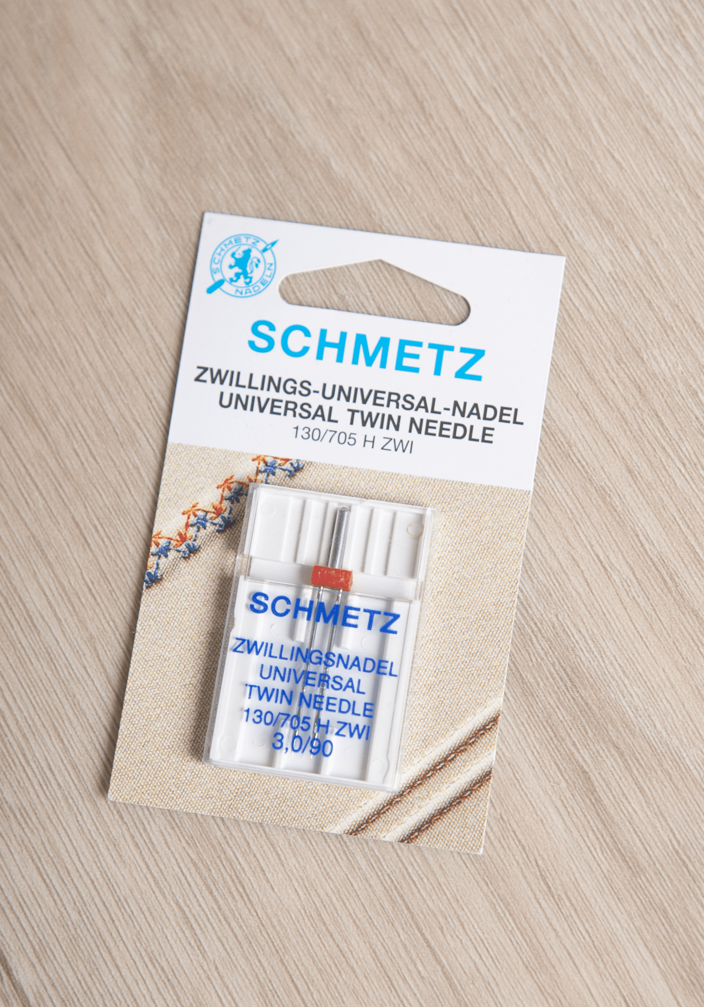 Aiguille Universelle Jumelée SCHMETZ – 3,0/90 ou 6,0/100 - Maison Fauve