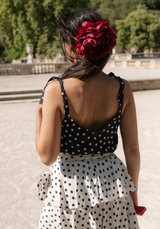 Lunares printed viscose poplin fabric - Various colors