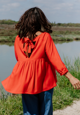 Hespéride blouse sewing pattern - Pouch pattern