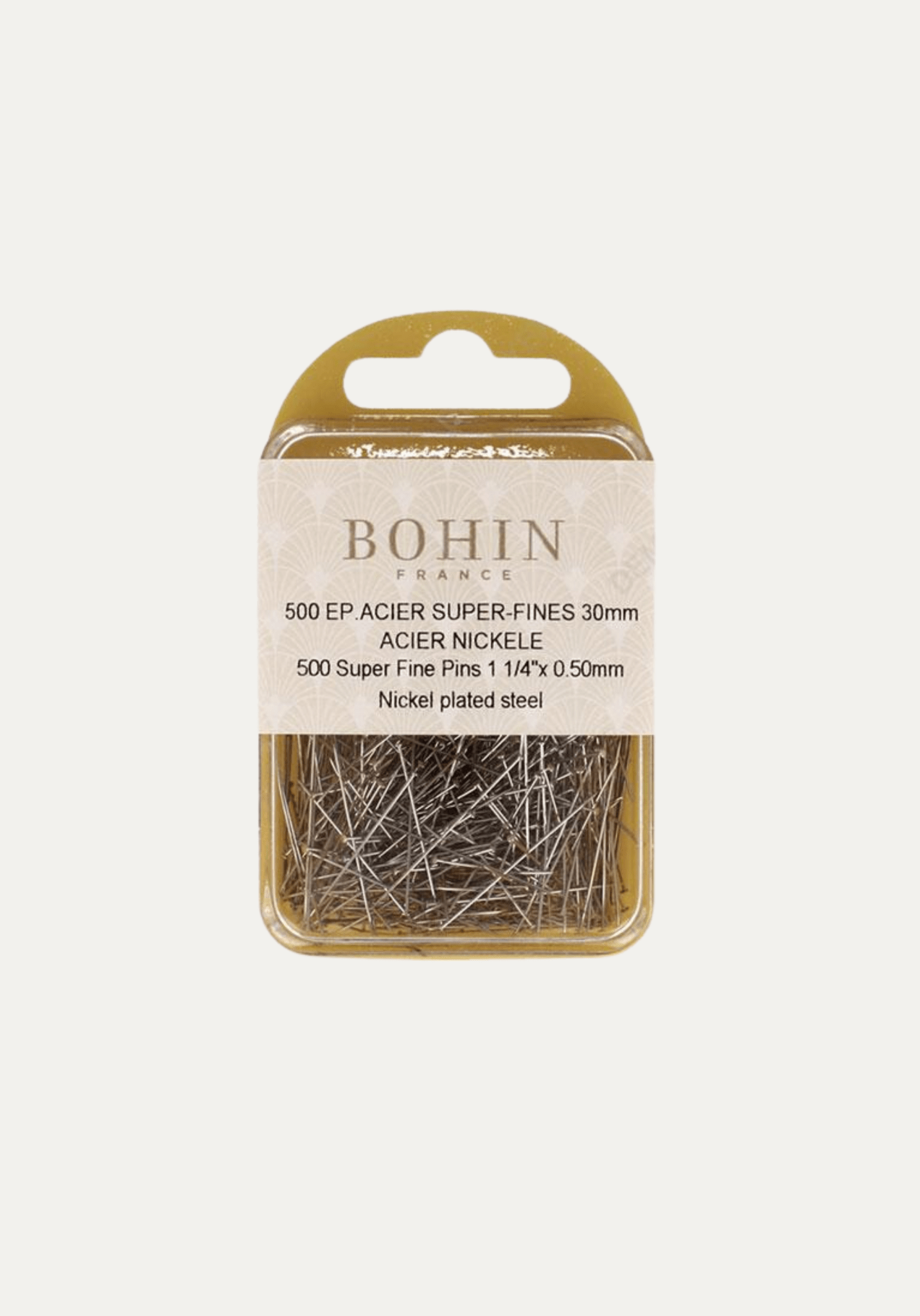 Boite 500 épingles de couture super fines Bohin - Maison Fauve