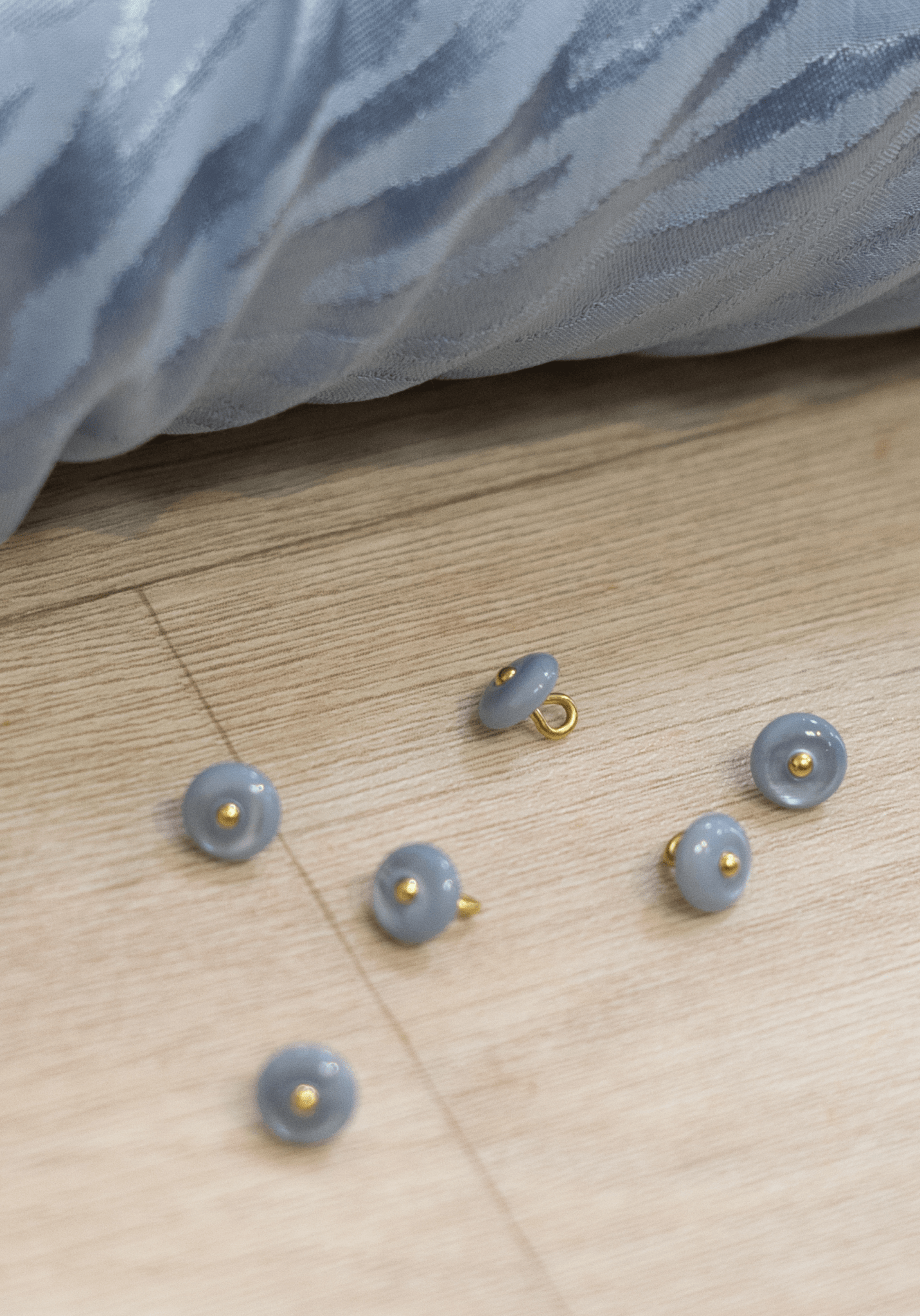 Bouton à coudre en nacre Wink Glossy 10 mm - Plusieurs couleurs - Maison Fauve