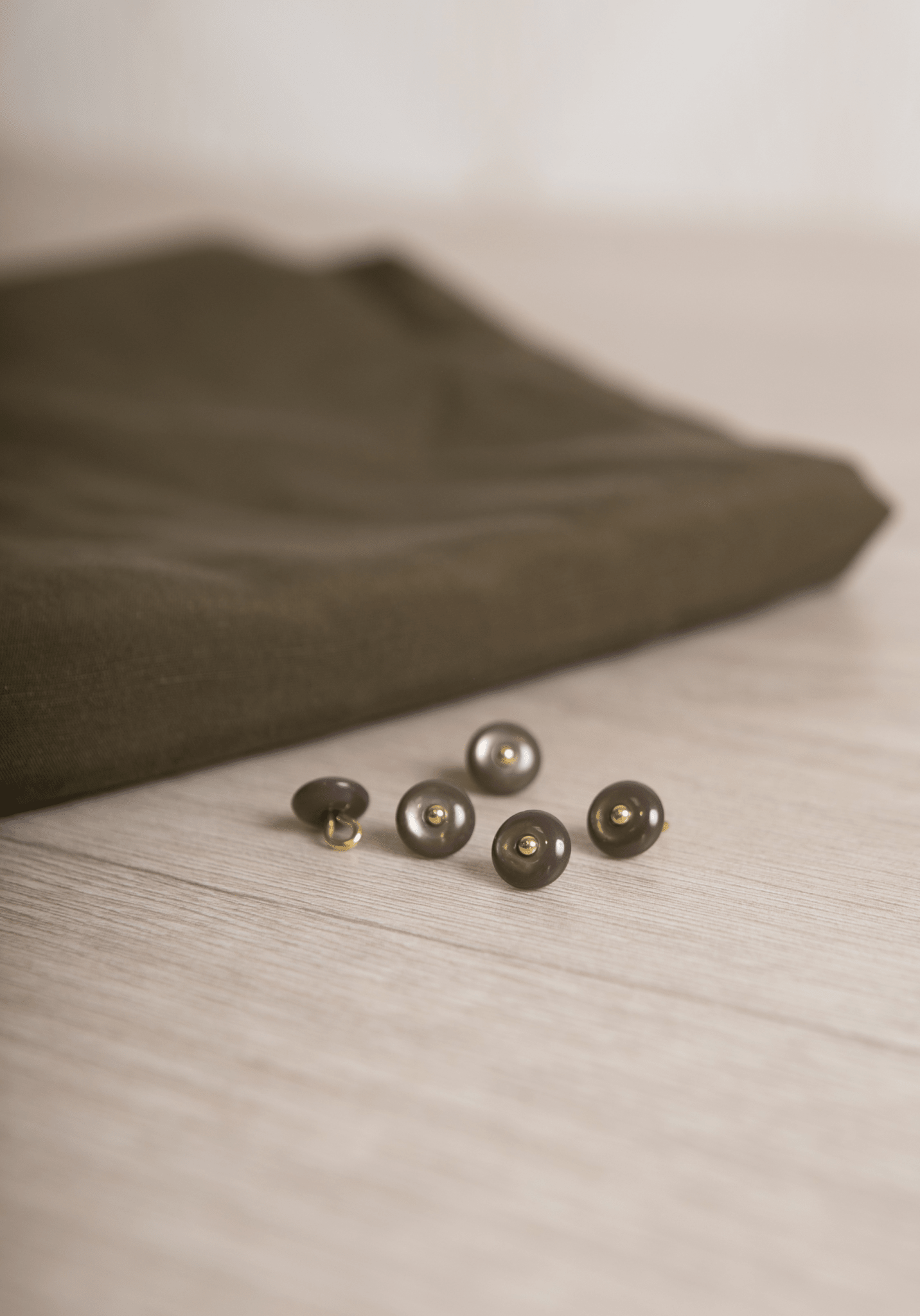 Bouton à coudre en nacre Wink Glossy 10 mm - Plusieurs couleurs - Maison Fauve