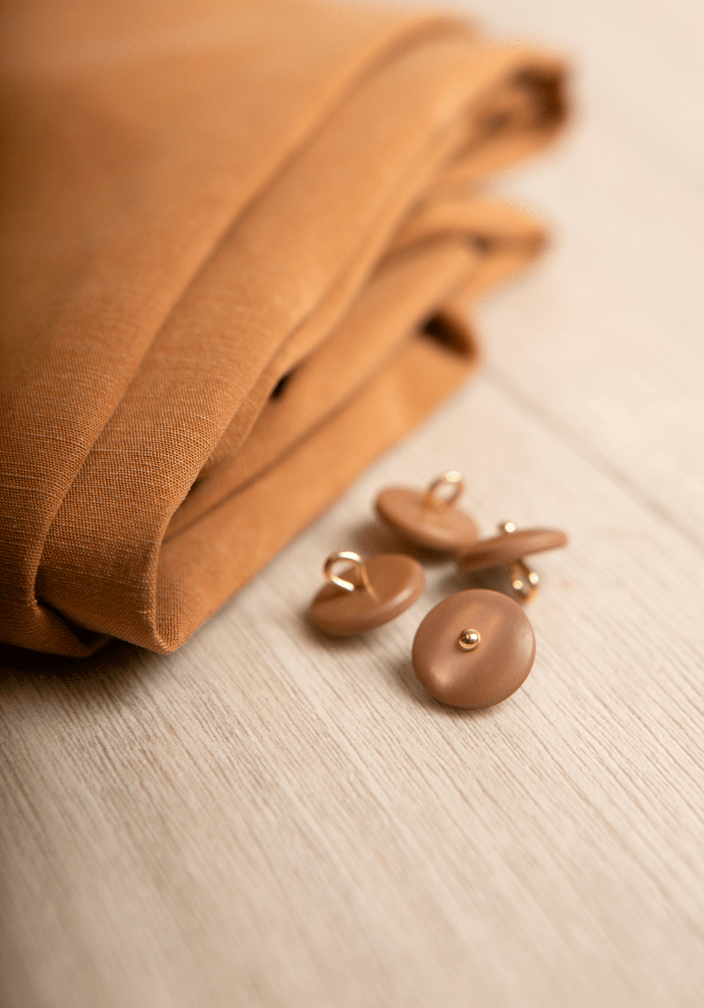 Bouton à queue en nacre Wink Mat - 12 ou 15 mm - Plusieurs coloris - Maison Fauve