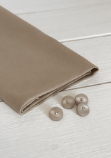 Bouton à queue en nacre Wink Mat - 12 ou 15 mm - Plusieurs coloris - Maison Fauve