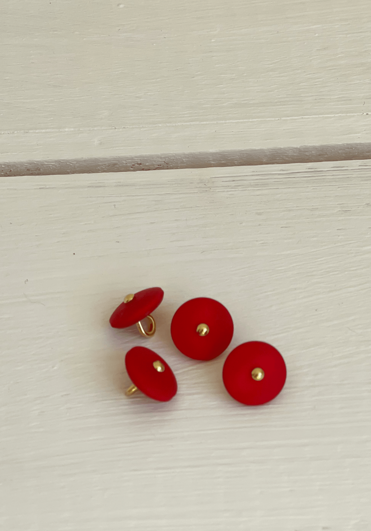 Bouton à queue en nacre Wink Mat - 12 ou 15 mm - Plusieurs coloris - Maison Fauve