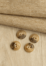 Bouton Jazz cappuccino 20 mm ou 15 mm - Maison Fauve