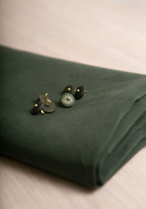 Bouton à queue en nacre Wink Mat - 12 ou 15 mm - Plusieurs coloris