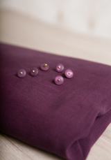 Bouton à queue Wink Mat Prune 12 mm et 15 mm