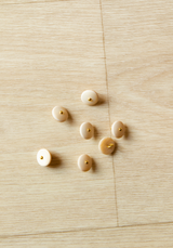 Bouton à queue Wink Mat Écru