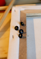 Wink Glossy Mother-of-pearl Sew-on Button 10mm - Various colours